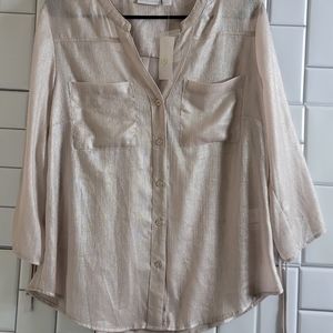 NY&CO Light Shimmer Medium Shirt 👕 ✨️